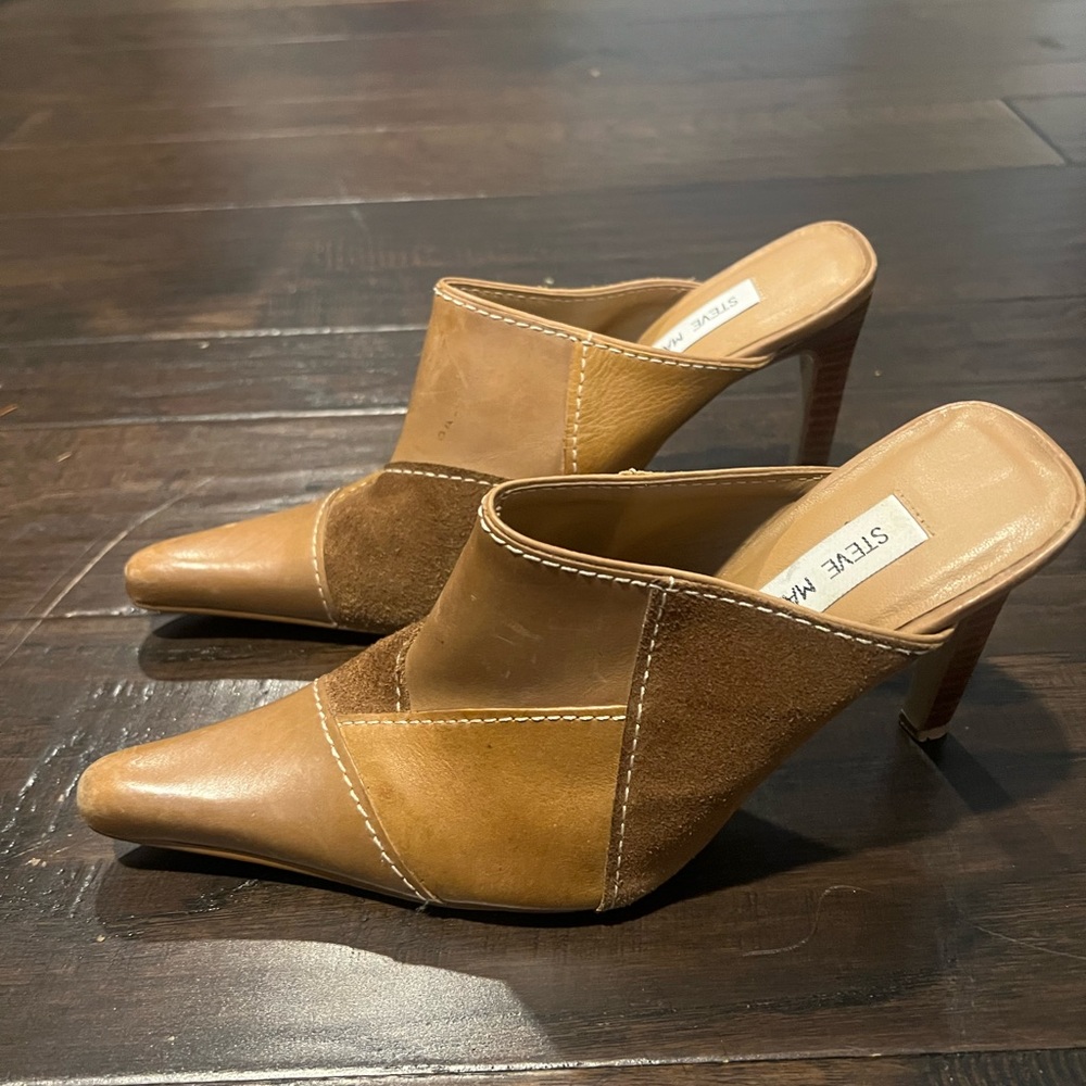 Steve Madden Color Block Heels Y2K